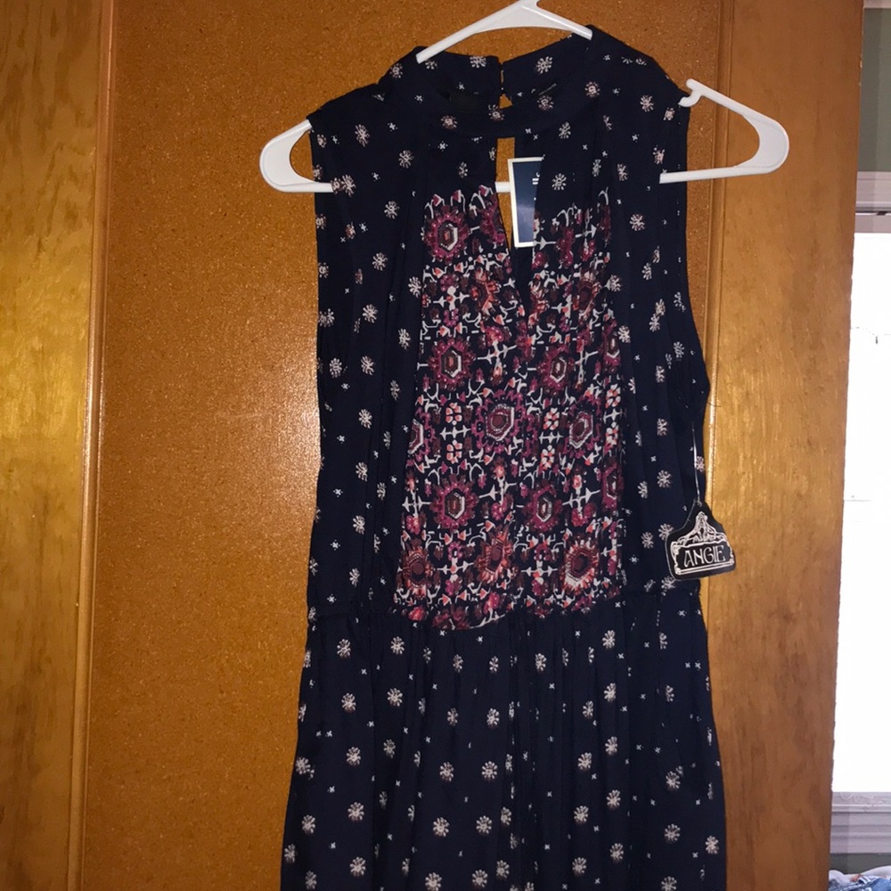 floral maxi dress